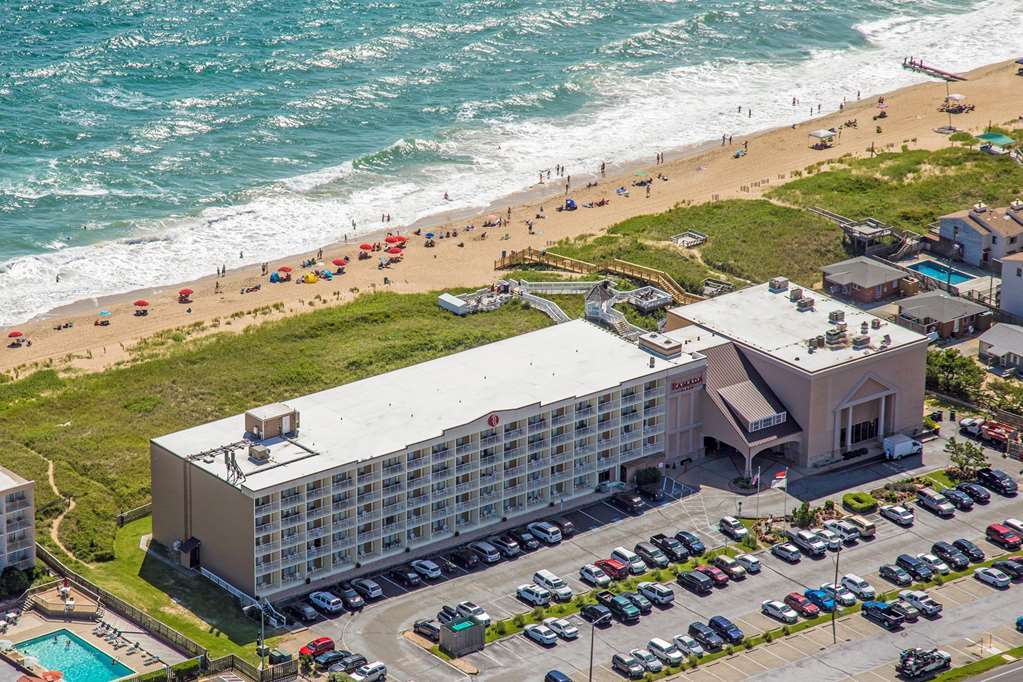 Hotel Ramada Plaza By Wyndham Nags Head Oceanfront Kill Devil Hills Exterior foto